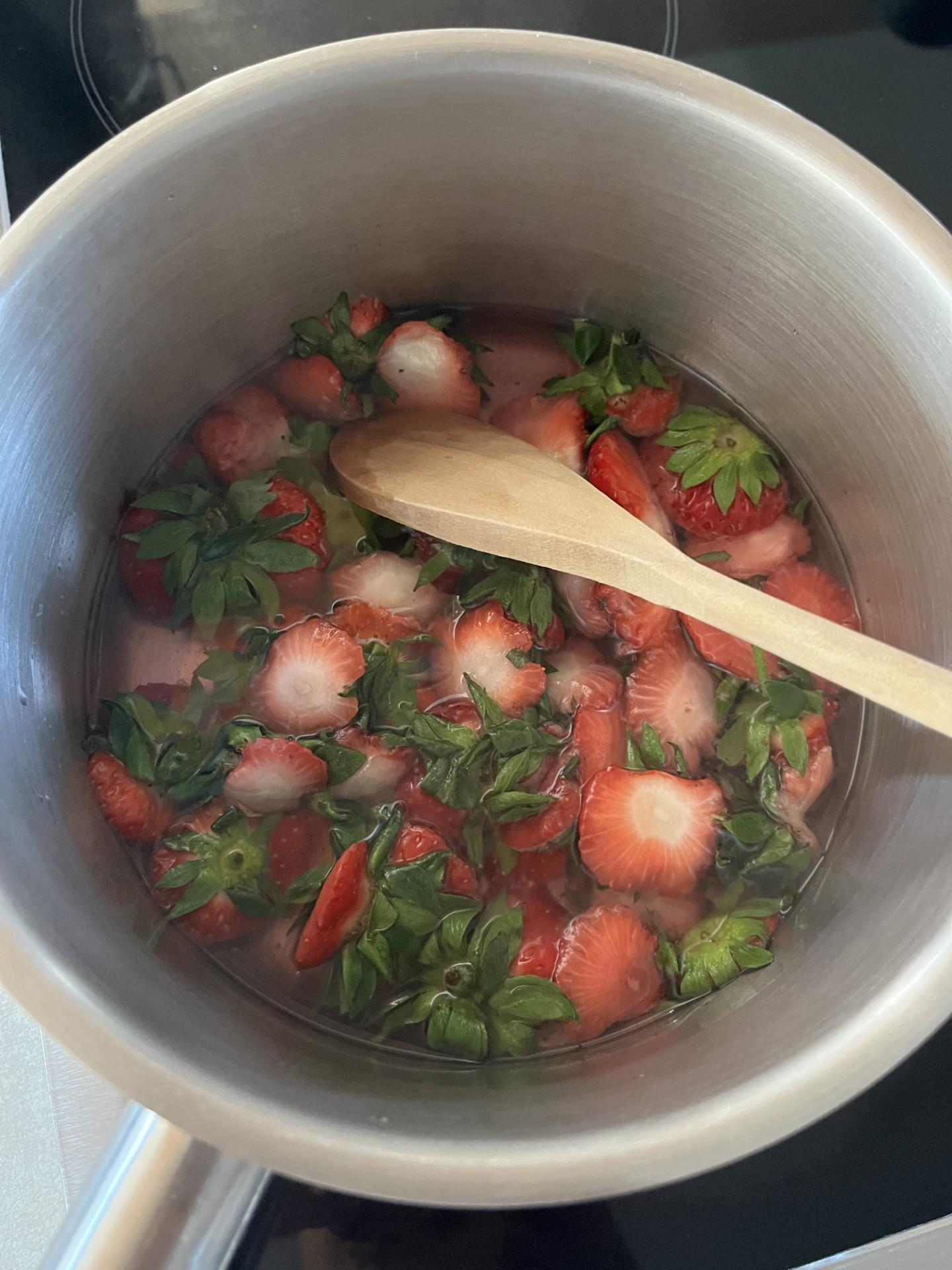 Sirop de fraises